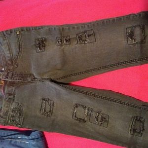 Girls skinny jeans